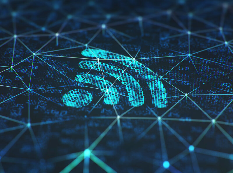 Líonrú agus Wi-Fi