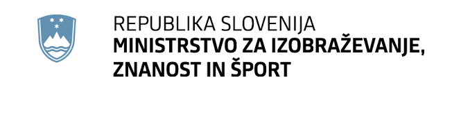 Slovenia Ministry of Education and Sport Logo