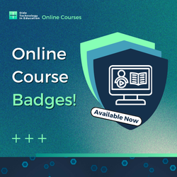New: Badges for online courses