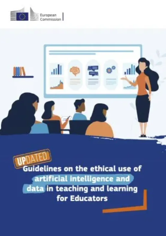 Guidelines on Ethical use of ai and data in teaching and learning cover