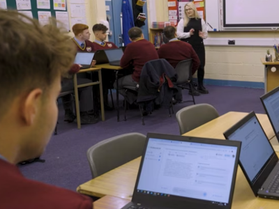 Introducing AI in the Post Primary Classroom