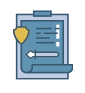 Icon for policy consideration for AI use
